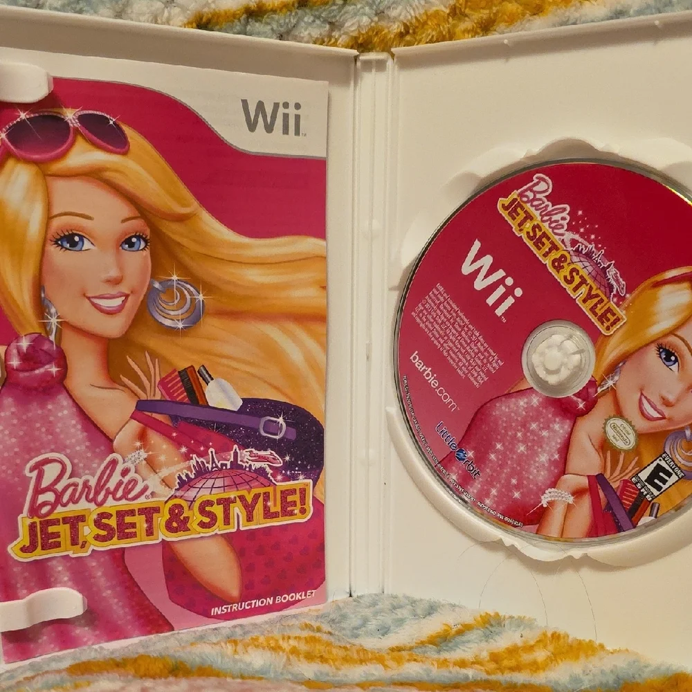Barbie Jet, Set & Style! Wii Game